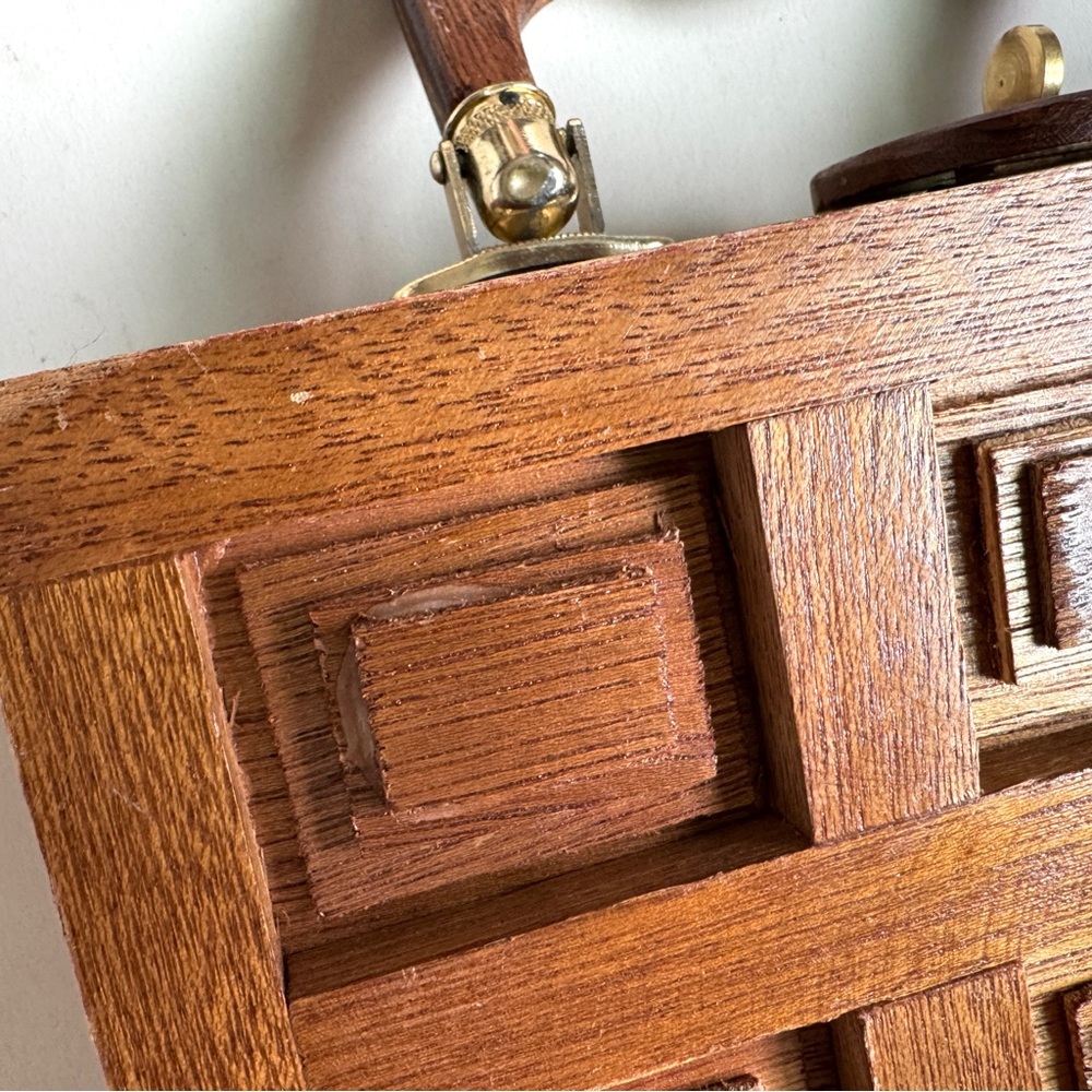 simon wooden purse - Picture 7 of 12